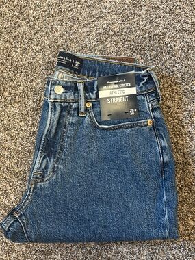 Abercrombie & Fitch Men’s Straight Jeans - Denim Blue
